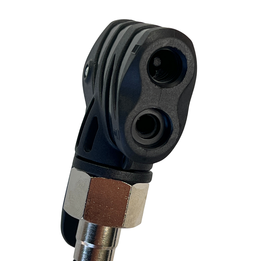 Dual-head extension nozzle